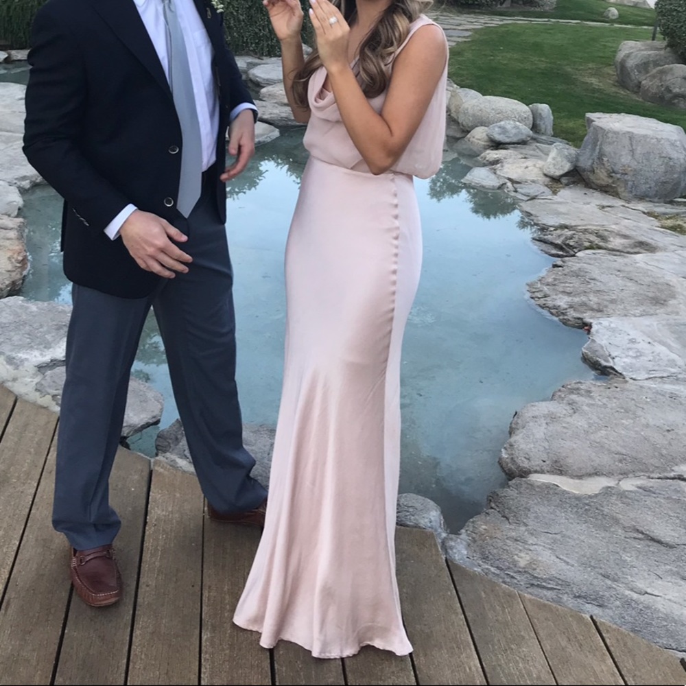 BHLDN Bridesmaid Dress in Blush!